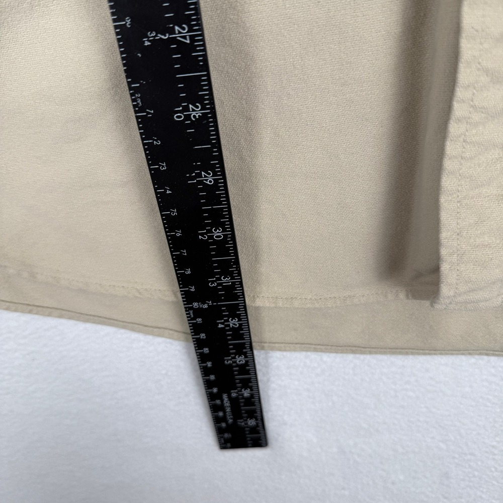 Vtg LL Bean Chamois Cloth Shirt Mens 17.5 Tall L/S Heavyweight Workwear 1612 - Picture 7 of 9
